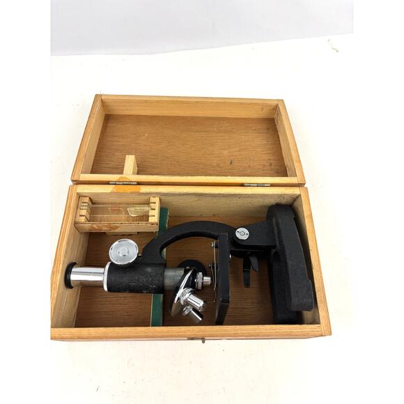 Perfect Model 801 Turret Microscope 150x 300x 600x - Picture 5 of 16